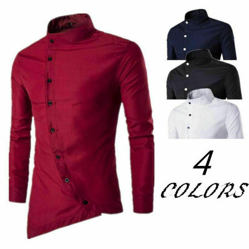 mens smart long sleeve shirts